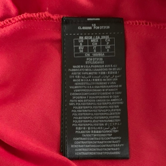 MARCIANO Red Pleated Dress - Picture 12 of 16